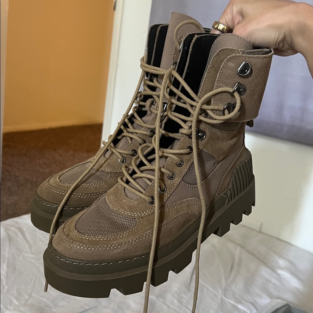 Zara combat Boots